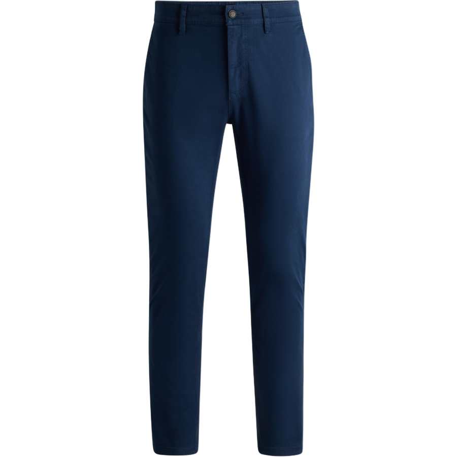 HUGO BOSS FW24 Casual Pants Men's Dark Blue