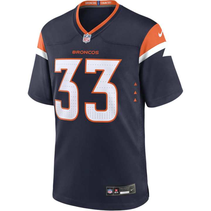 Nike Nike Javonte Williams Denver Broncos Men's Nike Nfl Game Football Jersey