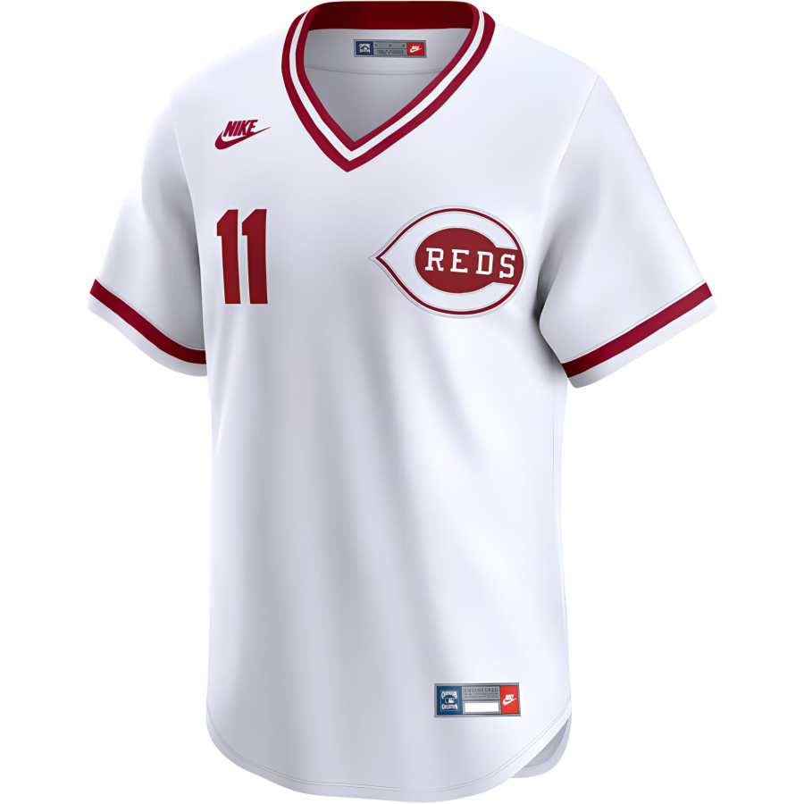 Nike Nike Barry Larkin Cincinnati Reds Cooperstown Men's Nike Dri-FIT Adv Mlb Limited Jersey