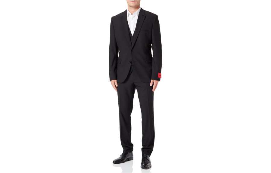 HUGO BOSS Business Suit Men's Black