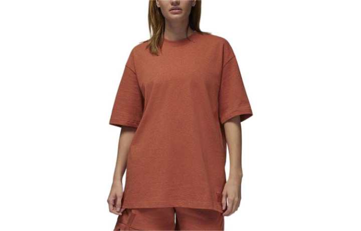 Jordan Jordan ESSENTIALS Drop Shoulder Sleeve T Shirt Women's Light Brown