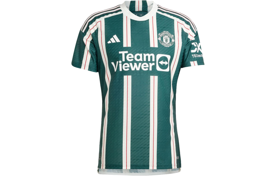 Adidas Adidas Manchester United Soccer Jersey Player Edition Men's Night Sky Green