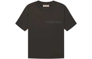 Fear Of God Essentials Women's T shirt Off Black