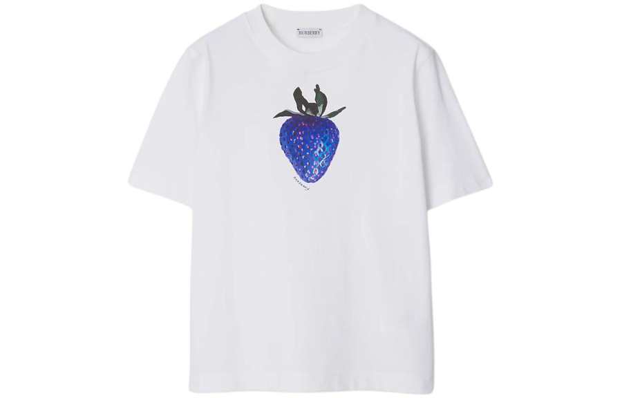 Burberry Strawberry-print cotton T-shirt