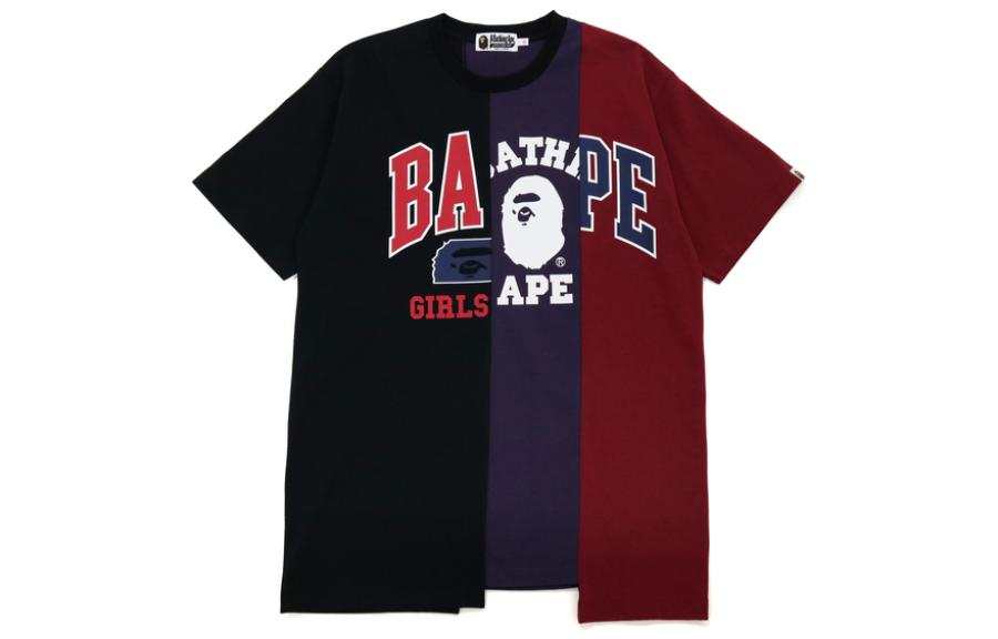 A BATHING APE Regular Sleeve T Shirt Women's