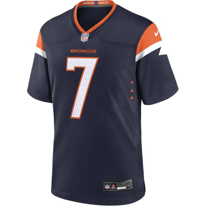 Nike Nike John Elway Denver Broncos Men's Nike Nfl Game Football Jersey