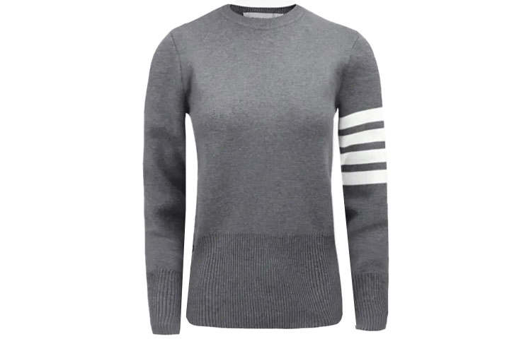 THOM BROWNE THOM BROWNE 4 Bar Crewneck Knit Jumper