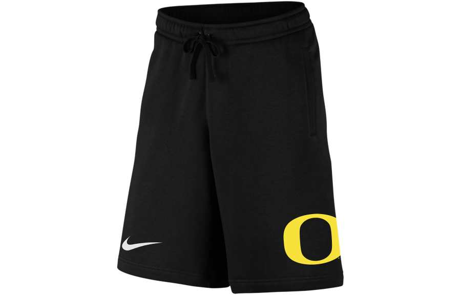 Nike Nike College Club Fleece Swoosh Sports Shorts Men's Black