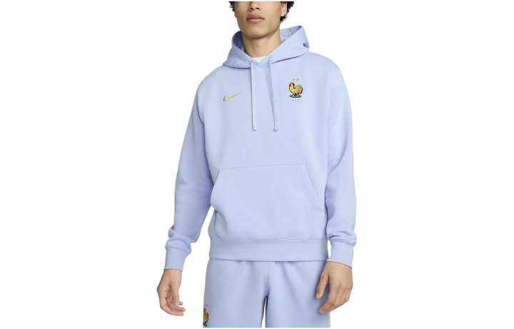 Nike Nike France National Team Soccer Jersey Fan Edition Men's Light Blue