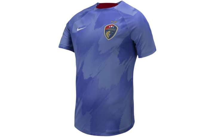 Nike Nike North Carolina Courage Men's Nike Nwsl Pre Match Top