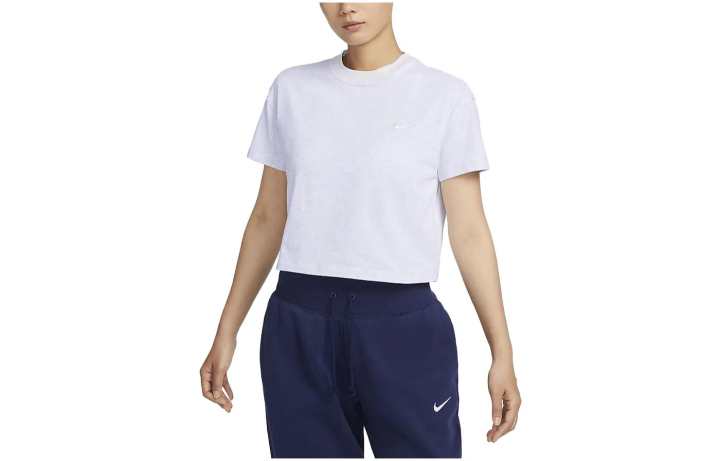 Nike Nike Drop Shoulder Sleeve T Shirt Women's Birch Heather