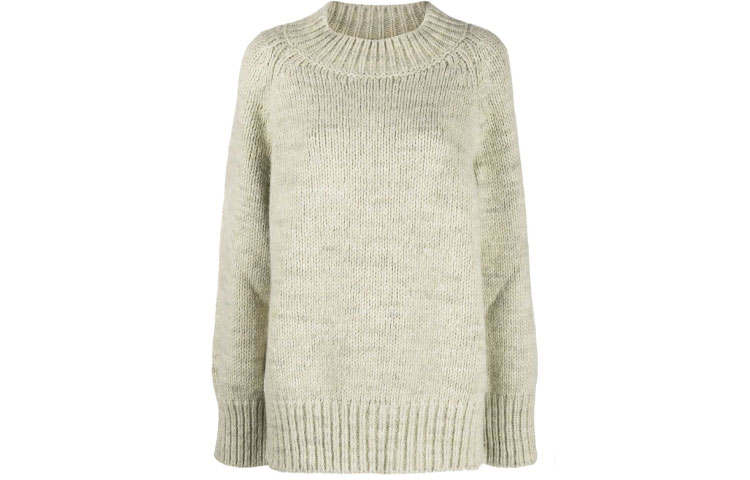 Maison Margiela chunky-knit crew-neck jumper