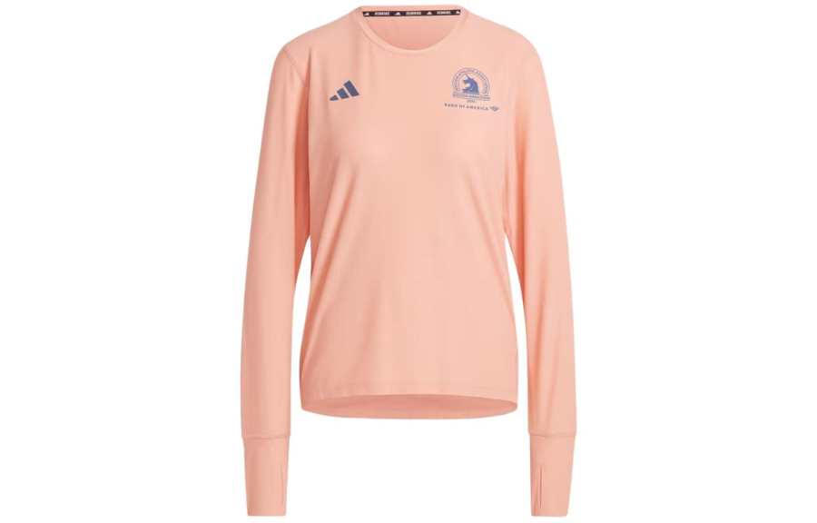 Adidas Adidas Boston Marathon T Shirt Women's Flesh Pink