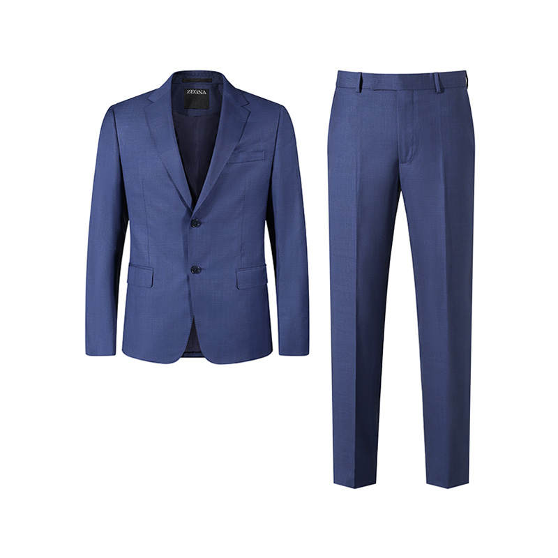 Ermenegildo Zegna SS24 Business Suit Men's Dark Blue