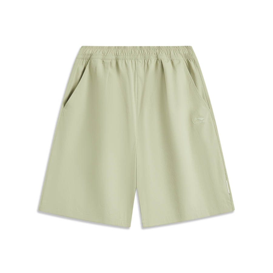 Li-Ning Li Ning Sports Life Collection Sports Shorts Men's Pawn Leaf Green