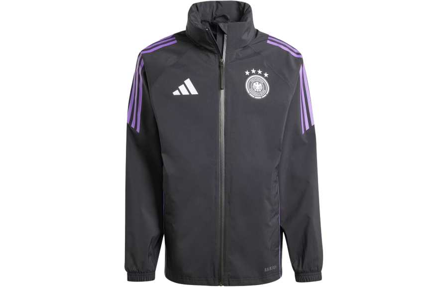 Adidas Adidas DE National Team GERMANY TIRO 24 CLUB RAIN JACKET Soccer Jersey Men's Black