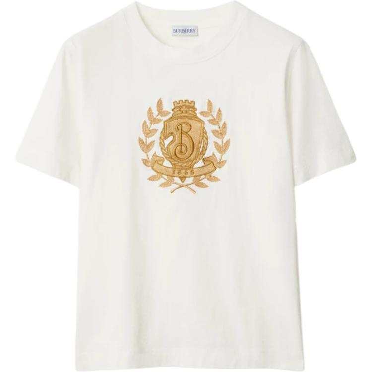 Burberry B Crest cotton t-shirt