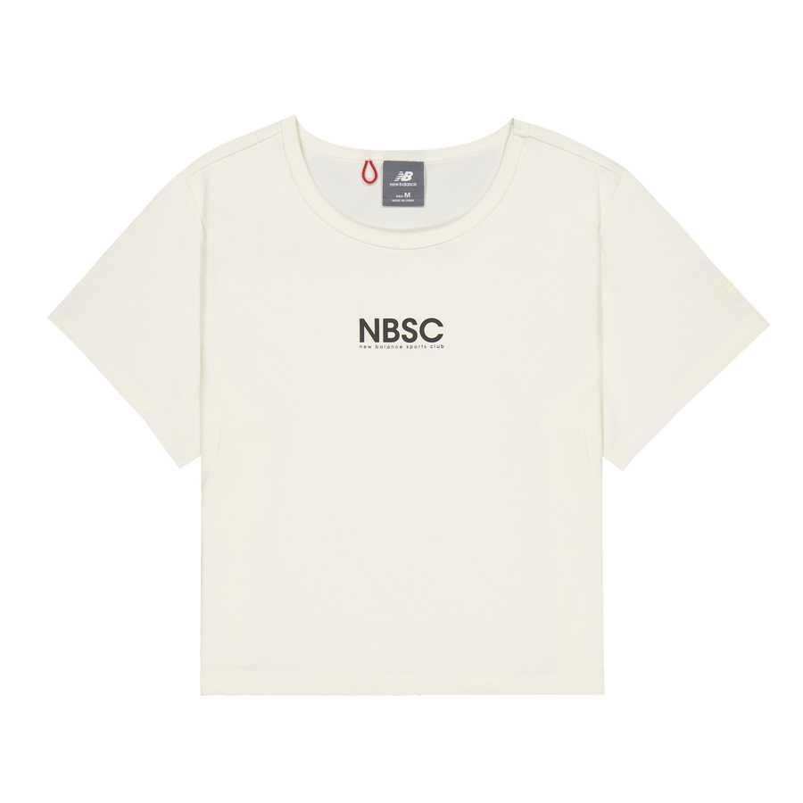 New Balance New Balance Regular T Shirt Women's Ivory White