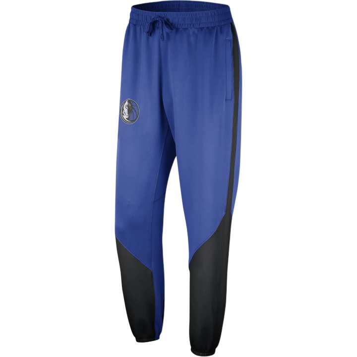 Nike Nike Dallas MavericksDRI FIT NBA SS24 Showtime Sports Pants Men's Blue Black