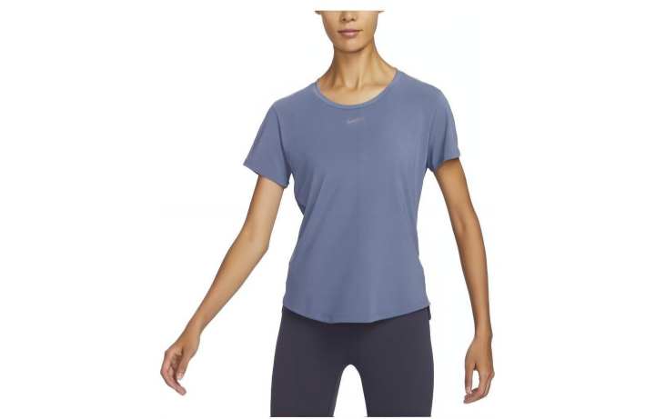 Nike Nike Dri Fit Regular T Shirt Women's Blended Blue