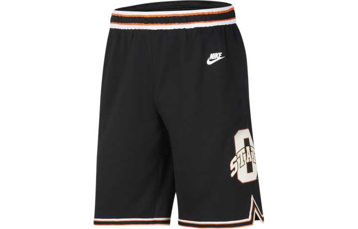 Nike Nike Oklahoma State Road Men's Nike College Basketball Replica Retro Shorts