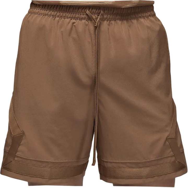 Jordan Jordan Sport Dri FIT Diamond Casual Shorts Men's Ancient Brown