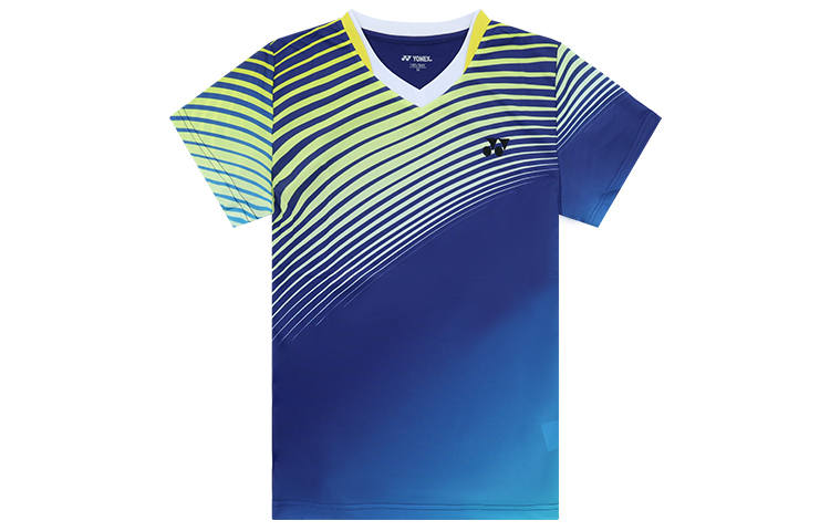 YONEX T Shirts Women's V Neck Moderate Straight Fit