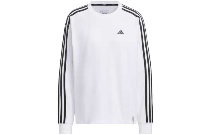 Adidas Adidas Drop Shoulder Sleeve T Shirt Women's White