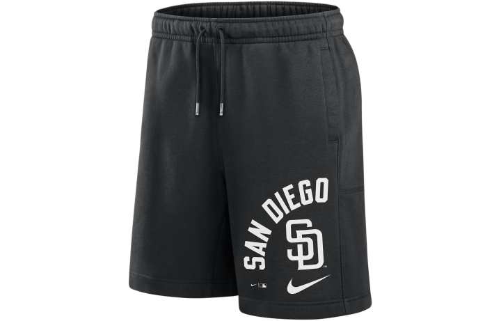 Nike Nike San Diego Padres Arched Kicker Sports Shorts Men's Black