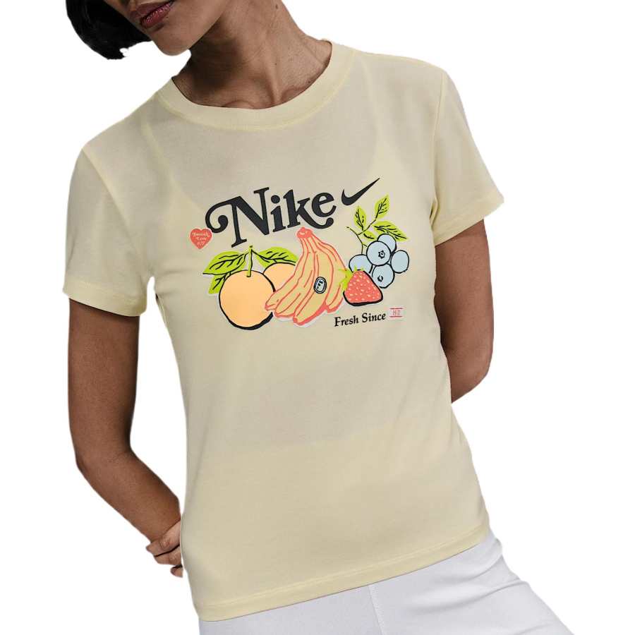 Nike Nike Sportswear Regular T Shirt Women's Light Yellow