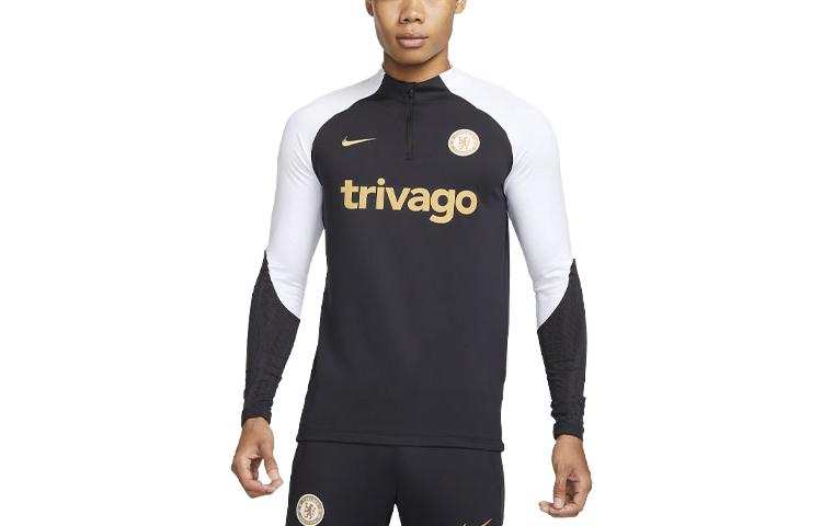 Nike Nike Chelsea F.C. Strike Soccer Jersey Men's Black