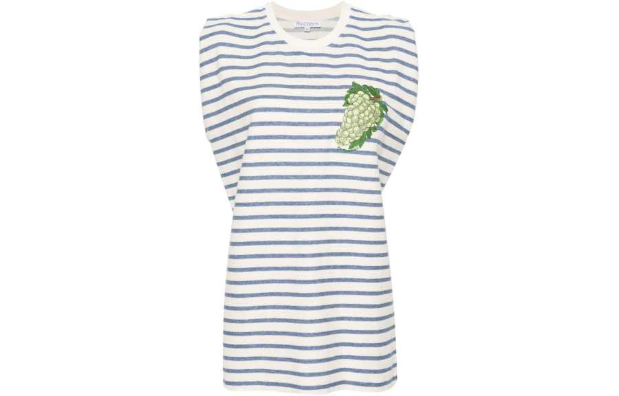 JW Anderson Grape Towelling Tank Top