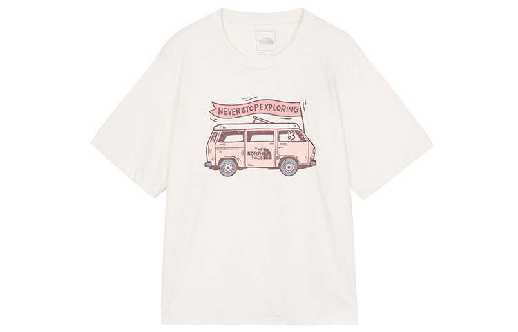 THE NORTH FACE Urban Exploration SS22 Set in Sleeve T Shirt Women's Ecru