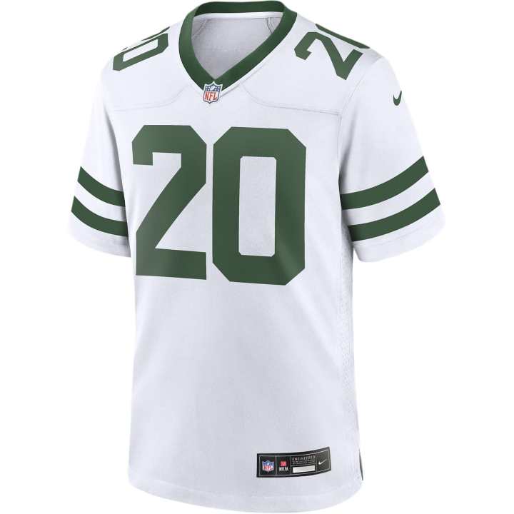 Nike Nike Breece Hall New York Jets Men's Nike Nfl Game Football Jersey