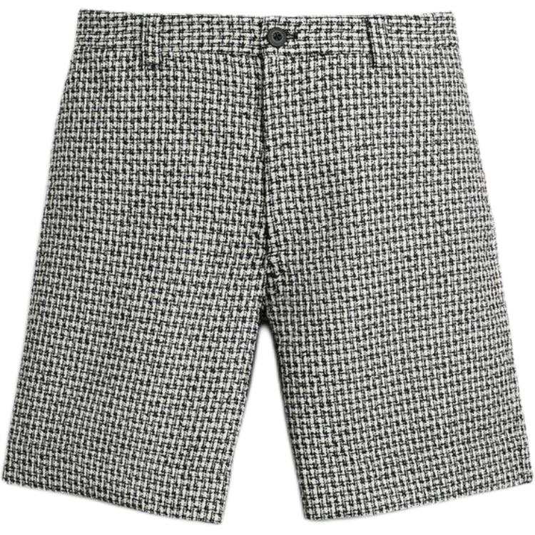 ZARA Casual Shorts Men's Black/White