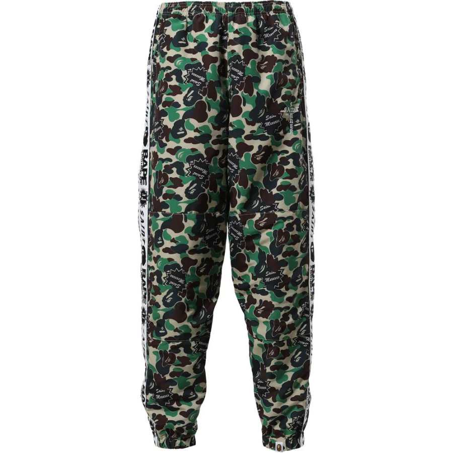 Saint Mxxxxxx Drawstring Camouflage-Print Track Pants