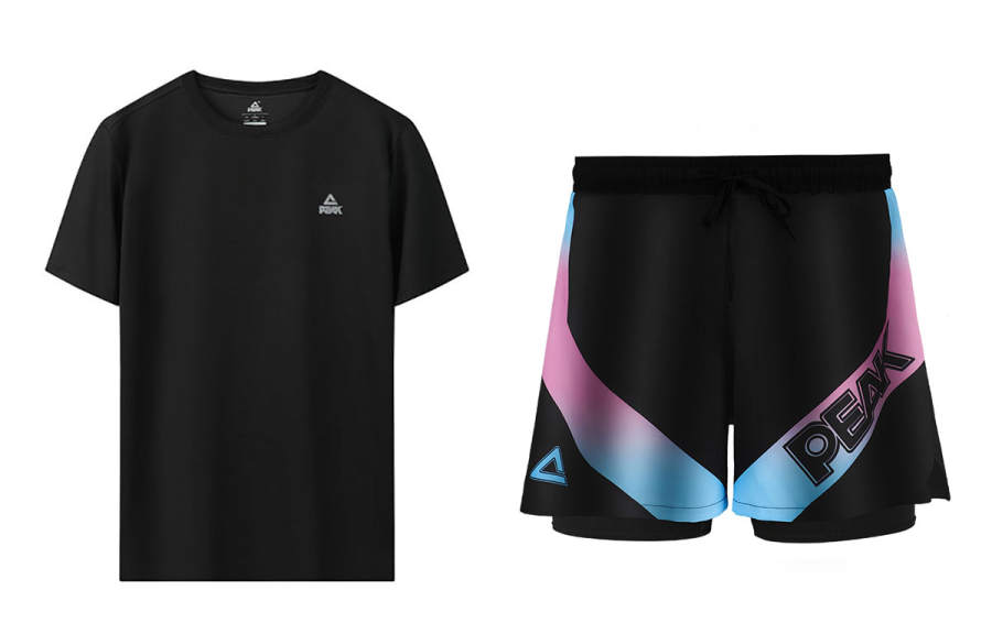 PEAK Swim Fitness Set Unisex Black
