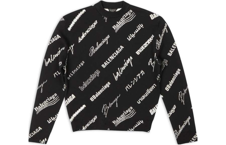 Balenciaga SS23 Sweater Women's Black