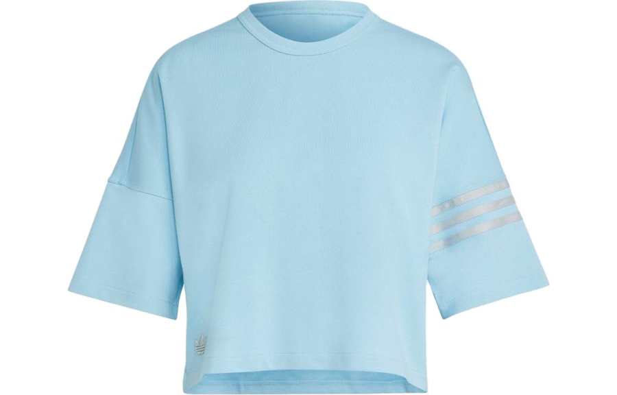 Adidas Originals Adicolor Neuclassics Tee T Shirt Women's Blue