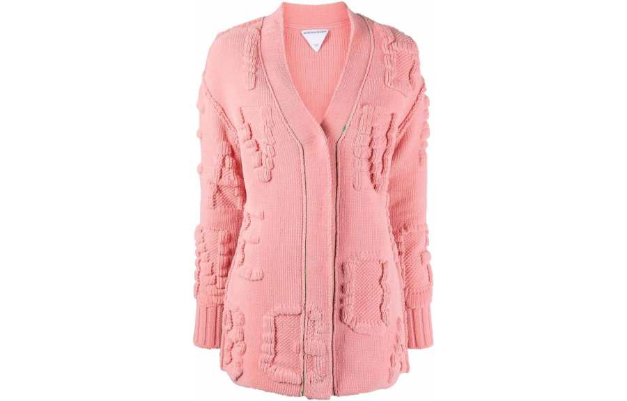 Bottega Veneta V Neck Knit Cardigan