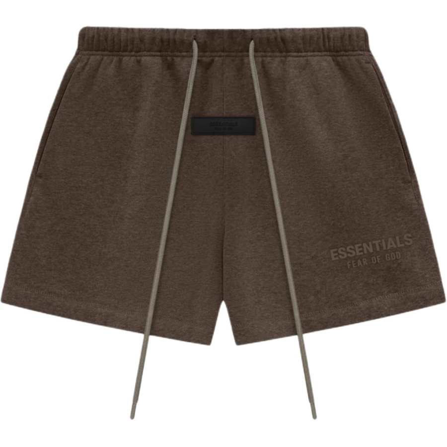 Fear Of God Essentials logo-appliqué track shorts