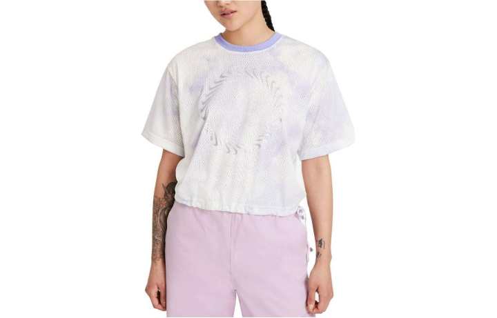 Nike Nike Drop Shoulder Sleeve T Shirt Women's Light Purple