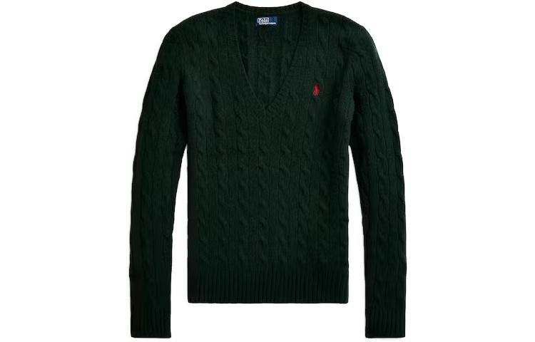 Polo Ralph Lauren Cable Knit V Neck Jumper