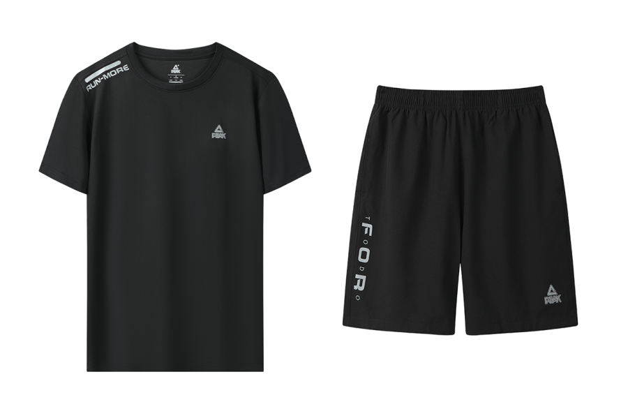 PEAK Fitness Sets Unisex Crew Neck Thin