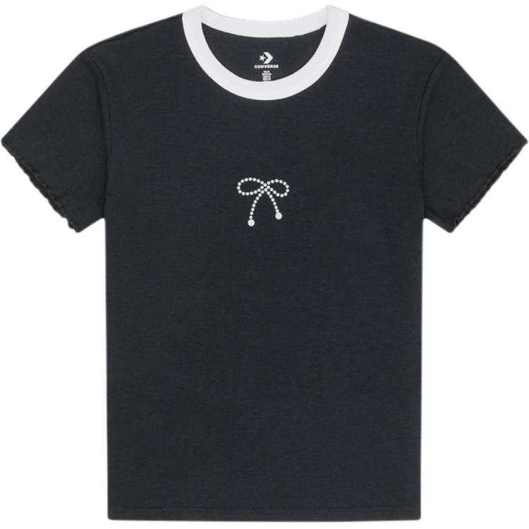 Converse Converse Regular T Shirt Women's Black