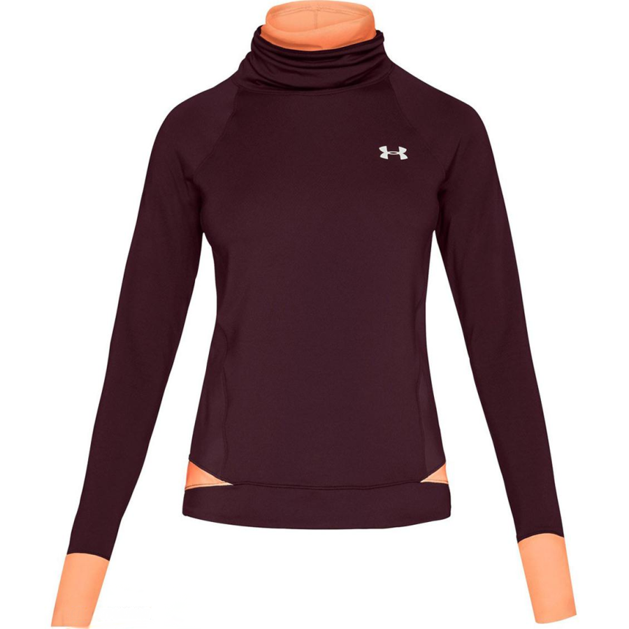 Under Armour Raglan Sleeve T Shirt Women's Dark Red