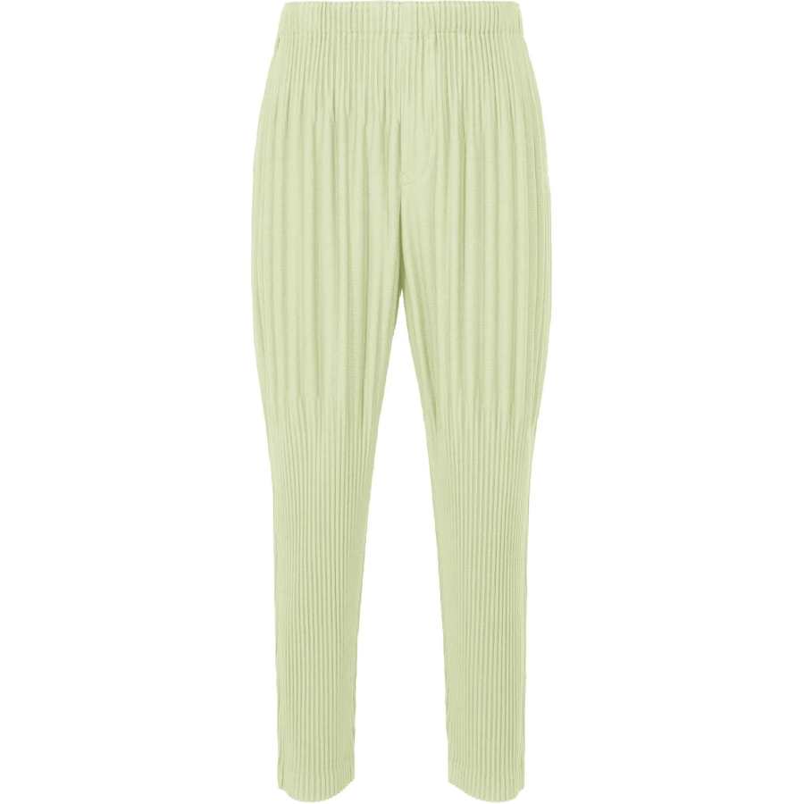Homme Plissé Issey Miyake SS24 Casual Pants Men's Green