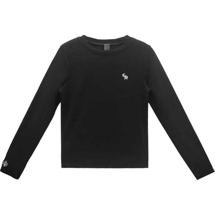 Chrome Hearts Regular Sleeve T Shirt Women's Black