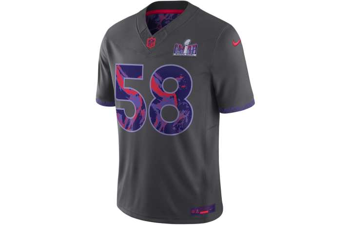 Nike Nike Super Bowl LVIII Soccer Jersey Men's Anthracite