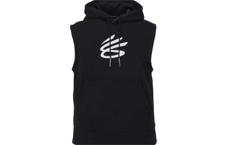 Under Armour SS24 Curry Fleece Basketball Jersey Men's Black